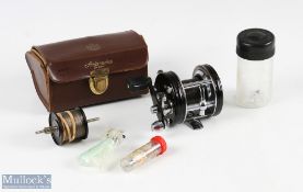 Abu Sweden Ambassadeur 5000 C multiplier light use runs very well complete with leather case oil