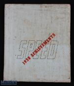 EPHEMERA - LAND SPEED RECORDS decorative poster produced by BP Ethyl celebrating the achievements of