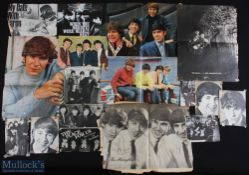 ENTERTAINMENT - MUSIC - THE MERSEY BEATS AUTOGRAPH Selection consists of magazine pages featuring