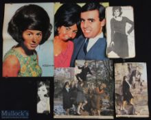 ENTERTAINMENT - MUSIC - ELKIE BROOKS AUTOGRAPH Selection consist of magazine pages with signatures