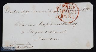 NAVAL - NELSON ERA - JAMES GAMBIER - Admiral of the Fleet, prominent in the capture of Charleston in