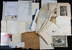 HISTORIC LETTERS large collection of historical letters, 18th/19th & 20th, various subjects,