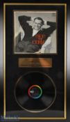 ENTERTAINMENT - MUSIC - RAT PACK signed 'Nice and Easy' display featuring Frank Sinatra, Dean
