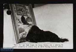 ART - SIR ALFRED MUNNINGS - artist famed for his equestrian paintings - amusing als in the guise