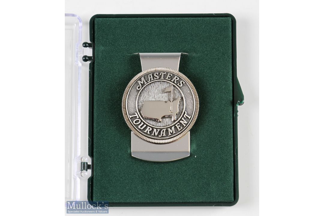 Masters Golf Tournament Money Clip - official merchandise in plated finish and makers retail