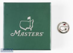 2015 Official Masters 'Scotty Cameron Handcrafted' circular map/flag round golf ball marker - in