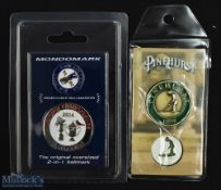 2014 US Open Golf Championship Pinehurst No.2 double sided enamel ball marker - made by Mondomark