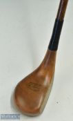 An unusual Alex Patrick Edinburgh The Perfector Pat Appl'd for golden persimmon driver - featuring