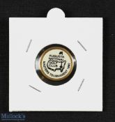 Original 1980 US Masters Golf Tournament Ball Marker - (won by Seve Ballesteros for the 1st time)