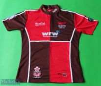 Scarlets Rugby Shirt made by Kooga, sponsored by WRW, Short Sleeve, Size L