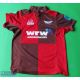 Scarlets Rugby Shirt made by Rhino Pure Rugby, sponsored by WRW, Short Sleeve, Size XS - Image 1 of 3