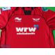 Scarlets Rugby Shirt made by Burrda, sponsored by WRW, Short Sleeve, Size L - Image 2 of 3