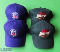 Four Rugby Caps for Bath RFC and The Kangaroos, two of each design