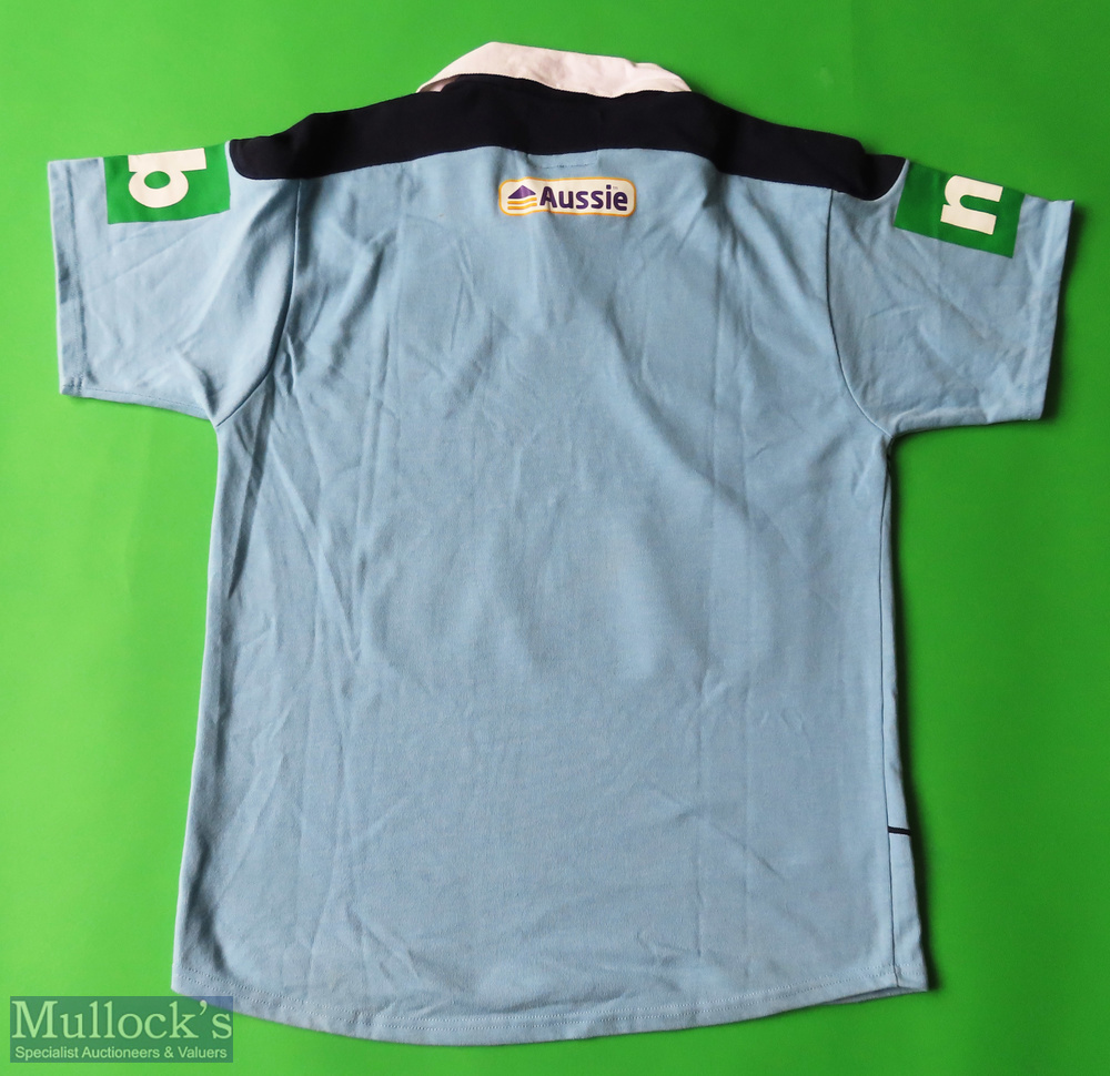 2010 NSW Blues State of Origin Rugby Shirt with short sleeves, Size L - Image 3 of 3