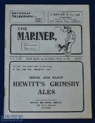 Pre-war 1938/1939 Grimsby Town v Sheffield Utd FAC match programme 14 February 1939, also covers v