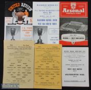 FAYC 1958/59 Manchester Utd v Blackburn Rovers (s/f 2nd leg), Blackburn Rovers v West Ham Utd (Bobby