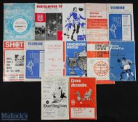 Collection of Grimsby Town (Lawrie McMenemy era) Div. 4 championship season 1971/72 away match