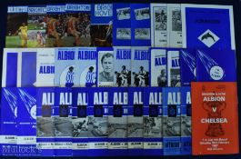 Collection of Brighton & Hove Albion home match programmes 1949/50 Bournemouth, 1950/51 Ipswich Town