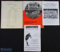 1971/72 Grimsby Town Div. 4 champions players souvenir brochure, with home match friendlies v