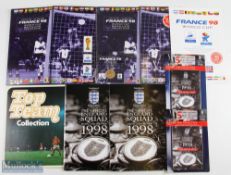 1972-1998 Football Collectors Coins Tokens Badges, to include Esso top team collection 1972, 1998