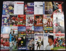Manchester United treble season 1998/1999 complete aways collection to include league (19) including