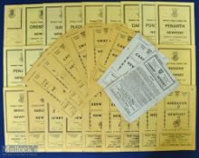 1955-1971 Newport Home Rugby Programmes (38): From the Feb 1955 clash with Cardiff to the visit by