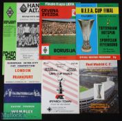 Selection of Inter-City/UEFA Cup finals to include 1955 London v Frankfurt, 1974 Tottenham Hotspur v