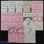 Selection of Weymouth FC home match programmes to include 1948/49 Chippenham, 1951/52 Poole Town (