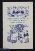 1954 Everton Presentation Dinner 13 December 1954, held at the 