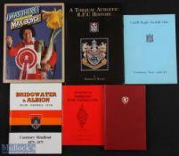 Rugby Club and Regional Histories etc (6): Cardiff RFC Centenary Brochure, 1976-7; Torquay Athletic,