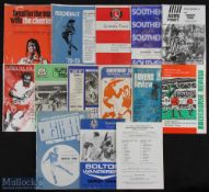 1971/72 Collection of Grimsby Town (Lawrie McMenemy era) Div 3 away match programmes to include