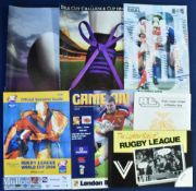 Rugby League Pot-Pourri (7): Wales v England 1992; RLWC 2000 Official Guide; Challenge Cup Finals