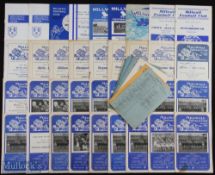 Millwall home match programme selection to include 1945/46 Aston Villa (FAC), 1947/48
