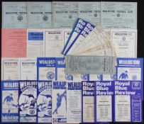 Non-league programme collection to include Wealdstone FC homes 1948/49 Hounslow (Middx. Charity