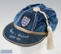 1959-60 Ray Wilson International England Football Cap v Spain - 15th May 1960 - friendly Football
