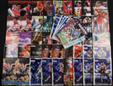 Rugby League 1990s Wigan Interest Selection (c.200): Some great, some worn, wide selection of