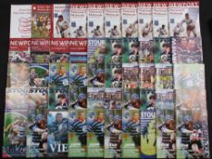 1970-2011 Rugby Programme Selection (74): 6 England homes v Scot 61, Fra 79 & 81, Wales 82, NZ