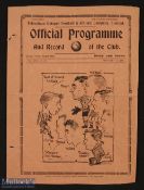 Pre-war 1937/1938 Tottenham Hotspur v Chesterfield FAC 5th round replay 16 February 1938; slight
