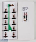 Table Soccer Team Leyton Orient in colours 1885-1889 boxed VG condition