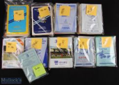 Collection of Wycombe Wanderers match programmes (from club amateur basis to semi-professional non-