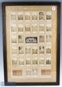 Very rare 1921-2 Australasian Rugby League UK Tour signed large Display: Wonderful item, original