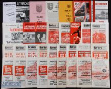 Non-league collection to include Altrincham home match programmes to include 1963/64 Wrexham (
