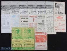 Non-league selection of Poole Town home programmes 1955/56 Dorchester (Dorset Snr. Cup s/f), 1959/60