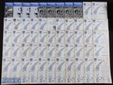 Collection of Shrewsbury Town home match programmes to include 1956/57 Newport County (ph), 1958/