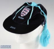 2003 Roscoe D'Sane England International C Team Cap (non-league cap) v Belgium, losing 3-1 in Ostend