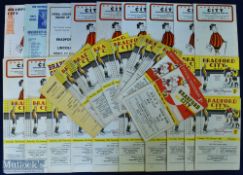 Bradford City home match programme selection to include 1950/51 Stockport County, 1956/57 Derby