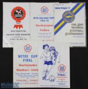 1973-1984 Women's Football Association Cup Final Programmes, to includes the pony WFA Cup