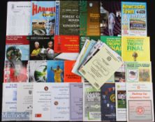 Trophy Final Football Programmes 1981, 1982, 1987, 1999, 2010, 2010 and1991 replay, 1997 semi-