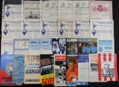 Selection of football programmes to include Port Vale 1957/58 Shrewsbury Town (FAC); Portsmouth