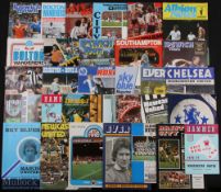 Selection of Manchester United away match programmes to include 1960/61 Wolves, 1962/63 Wolves,